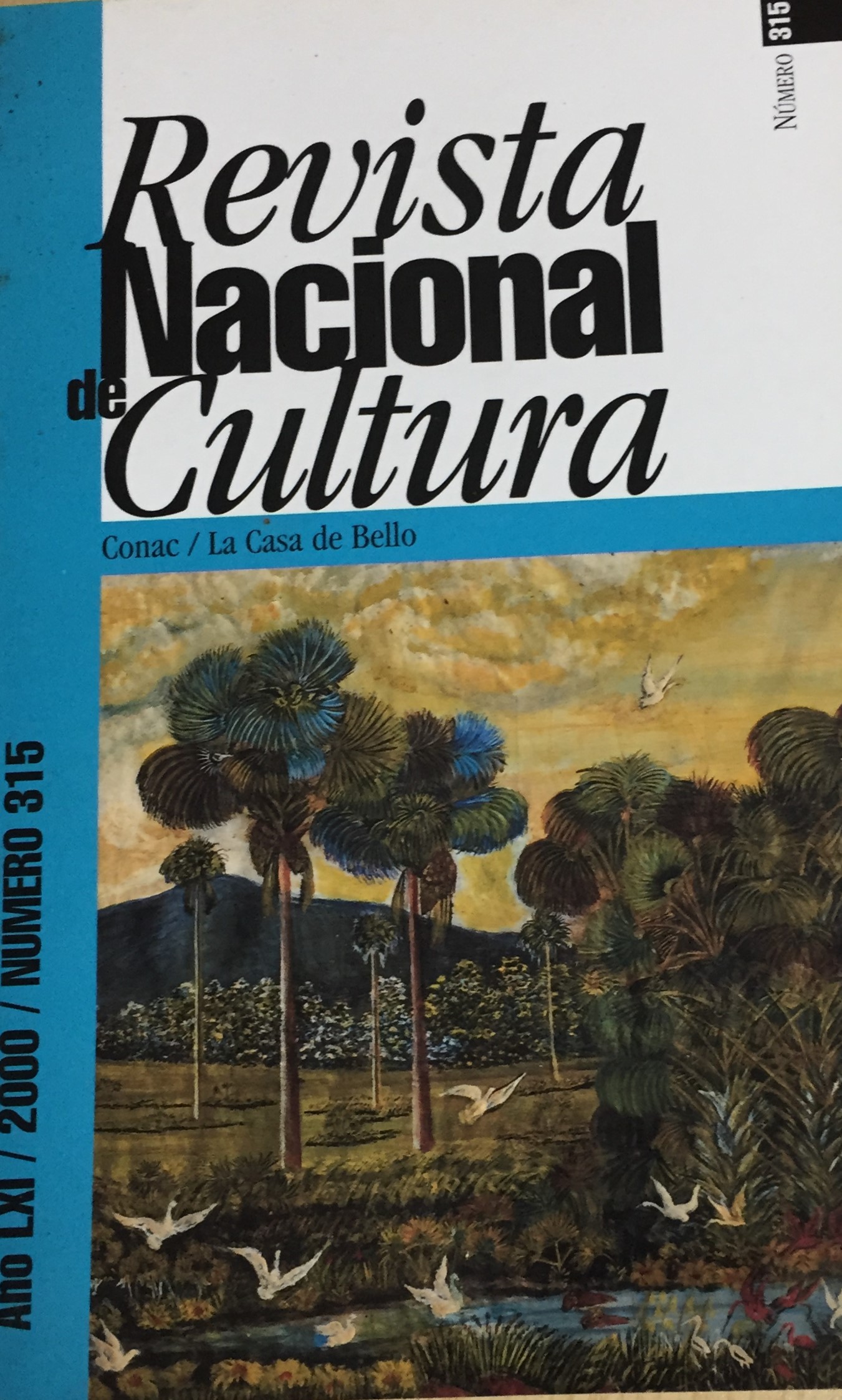 Revista Nacional de Cultura 315